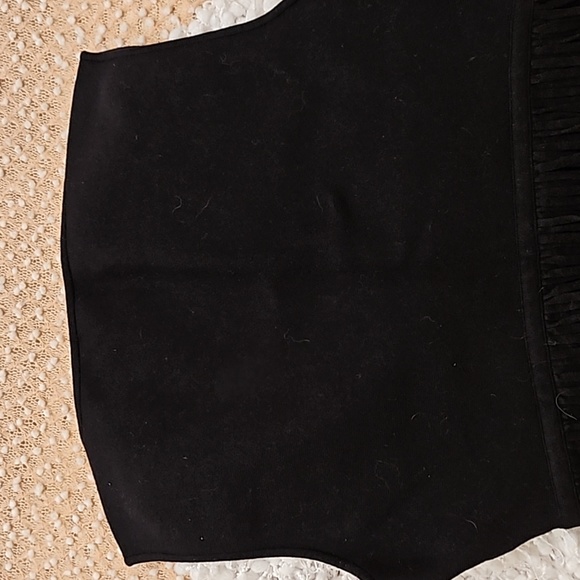 BCBGMaxAzria Fringe Crop Top - Picture 9 of 10